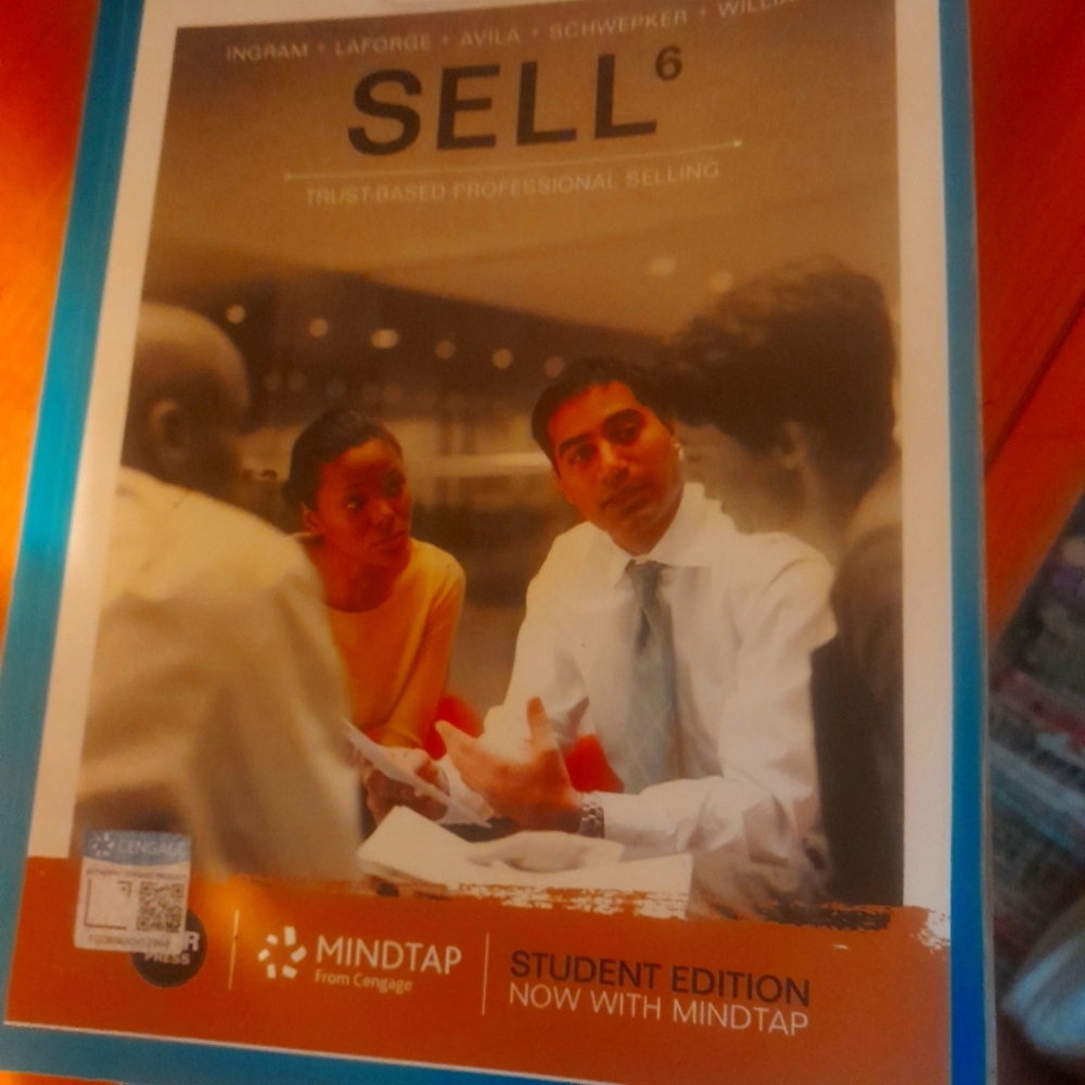 SELL Student Edition College Book Trust Based Professional Selling